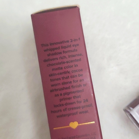 NIB Too Faced Melted Chocolate Matte Eye Shadow in Chocolate Wine - Picture 7 of 11